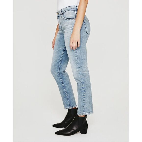 AG-ED Denim Ex-Boyfriend Slouchy Slim Jeans in 20 Years Vitalogy Size 32 / $225 - Picture 4 of 6